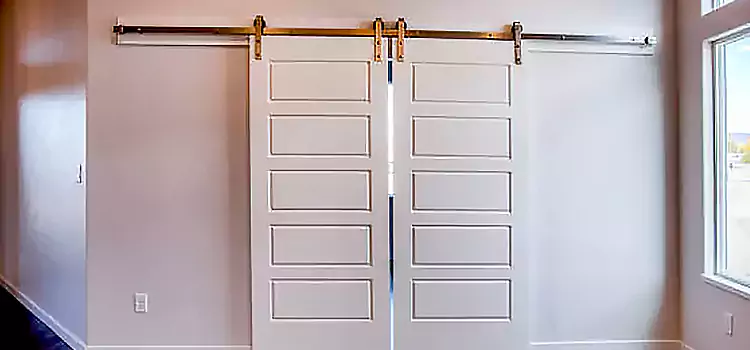 Glass Barn Door with Installation Hardware Kit Ormond Beach